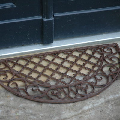 Felpudo Hierro Semicircular Media Ca�a